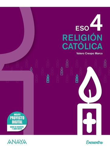 Libro Eso 4 Religion Catolica (and;mur). 2021 - Aa.vv