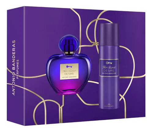 Perfume Mujer Her Secret Desire Antonio Banderas 80ml+ Desod