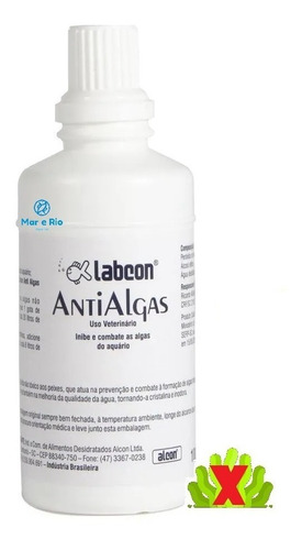 Imagem 2 de 3 de Alcon Labcon Cristal + Antialgas 100ml - Agua Cristalina