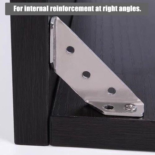 - Soporte Triangular For Muebles, Conector De 10 Esquinas