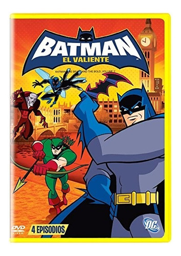 Batman El Valiente Volumen 2 Coleccion 4 Episodios Dvd