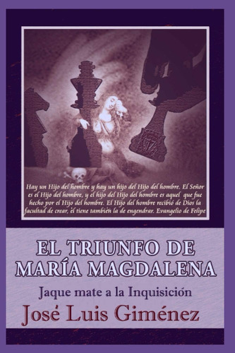 Libro: El Triunfo De María Magdalena: Jaque Mate A La Inquis