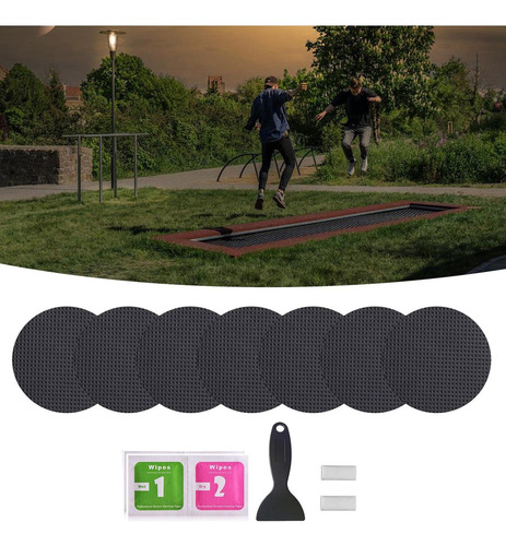 Kit De Reparación De Parches De Trampolín Parche 10 Piezas