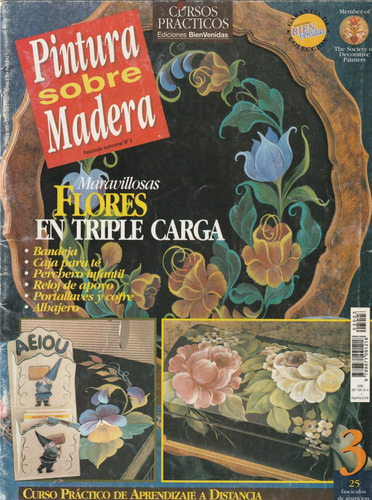 Revista Pintura Sobre Madera  N° 3 - Con Moldes