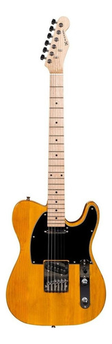 Guitarra elétrica Michael TL Michael Slide GM385N telecaster de  tília âmbar com diapasão de bordo