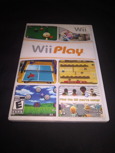  Juego Wii Play, Fisico