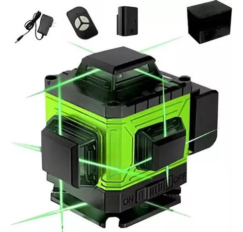 Autonivelamento 3d De Nível Laser Verde De 16 Linhas Com V
