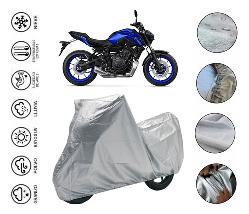 Cover Cubierta Moto Yamaha Mt 07