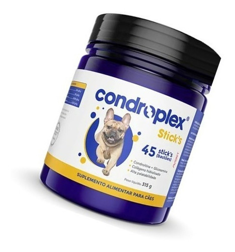 Suplemento Alimentar Condroplex Sticks 45unt 10kg Avert Full