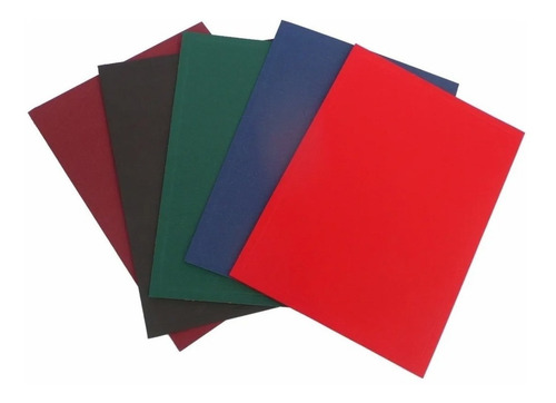 Carpetas Carpeta Presentacion A4 Cartulina Pack X 25 Und Color Azul