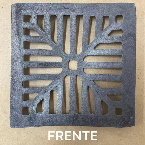 Grelha Côncava Donifer Ferro Fundido 20x20cm Exterior
