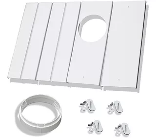 Pigbell Portable Air Conditioner Window Vent Kit, Window Sl