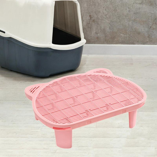 Estera Para Residuos De Gatos, Almohadilla Para El Pie, Rosa