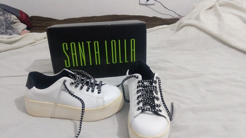 Tênis Feminino Santa Lolla Em Bom Estado Tamanho 34