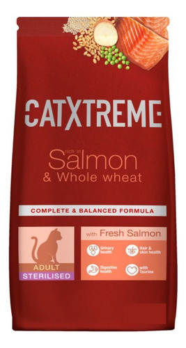 Catxtreme Salmon Esterilizado Alimento Para Gato 6 Kg