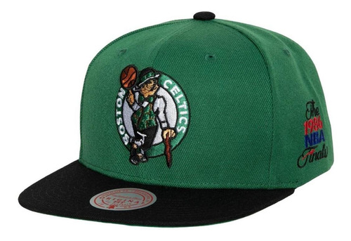Gorra Mitchell And Ness Boston Celtics Patched Up Nba Basque