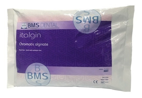 Alginato Bms Italgin X 450gr Fx Importado Impresion Dental