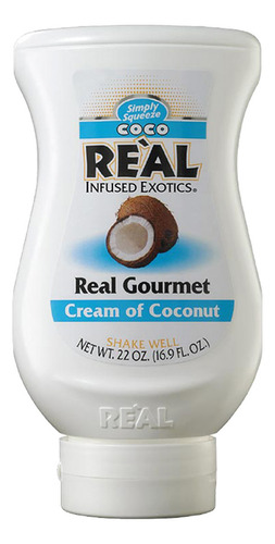 Jarabe Puree Real Cream Coconut 500 Ml