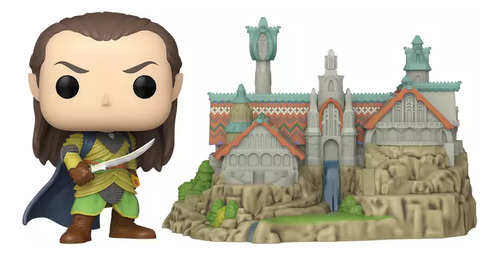 Funko Pop Elrond With Rivendell The Lord Of The Rings 1747