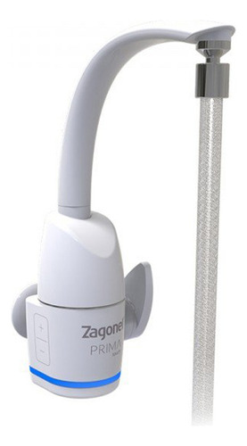 Torneira Elétrica Touch Prima Parede bancada Zagonel cor branco