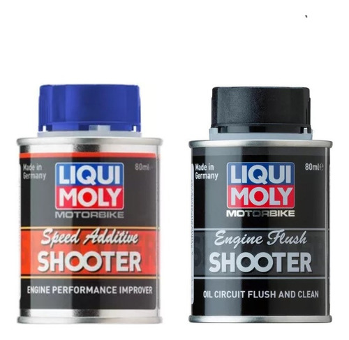 Liqui Moly Motorbike Flush Shooter 80ml + Speed Shooter 3823