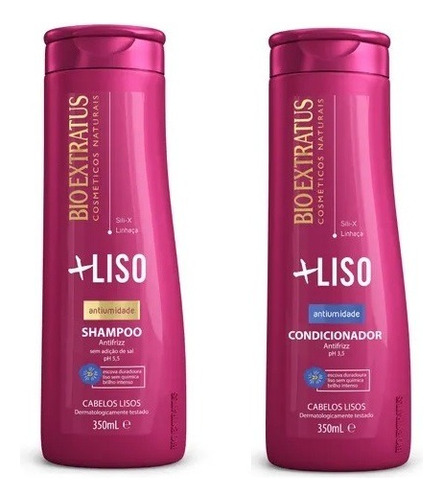  Kit Bio Extratus Mais Liso Antifrizz Shampoo E Condicionador