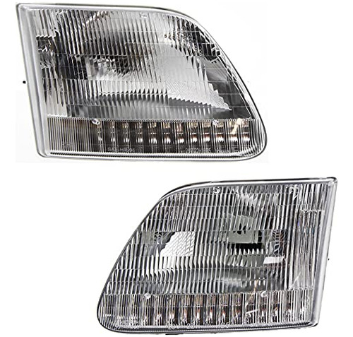 Juego Faros Ford F-150 97-03 - Claro