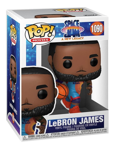 Funko Pop Space Jam Lebron James Dribbling