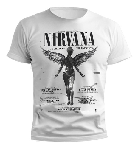 Remera Nirvana In Utero Diseño Exclusivo Hombre