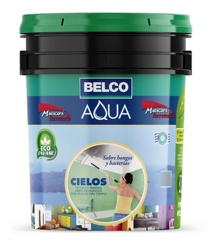 Pintura Cielos Rasos Sobre Hongos Y Bacterias 18 Litro Belco