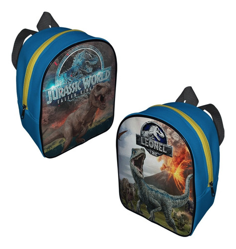 5 Mochilas Bolos Dulceros Personalizadas Jurassic World Park