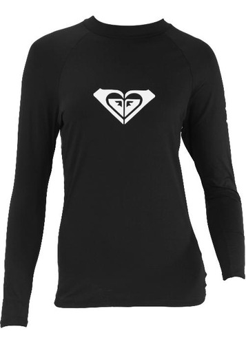 Camiseta Roxy Surf Wholehearted Preta - Feminino