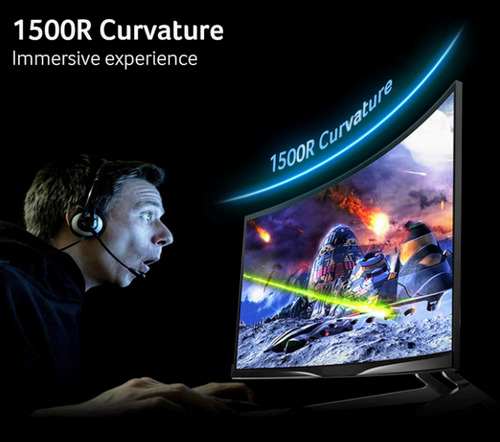 Monitor Acer Nitro 27 Va Curvo, 240 Hz 1ms, Zero-frame