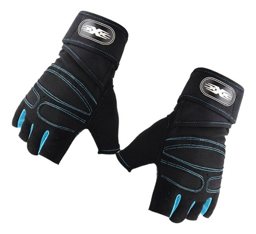 M Guantes De Levantamiento De Pesas De Medio Dedo Para