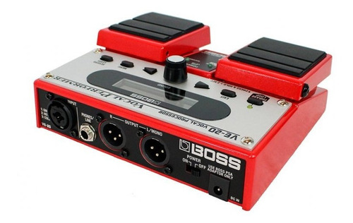 Pedal Boss Processador De Vocal Ve-20 Efeito Original