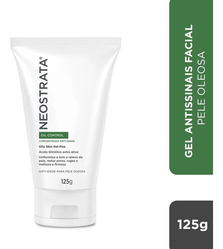 Gel Facial Oil Control Oily Skin Plus 125g Neostrata