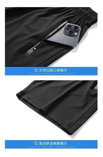 Compre Kit Com 3 Bermudas Dry Fit De Seda Fria | Premium