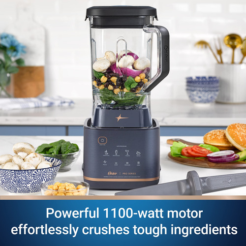 Blender Oster Pro Series Con Tarro Tritan De 2,1 L, 1100 W,