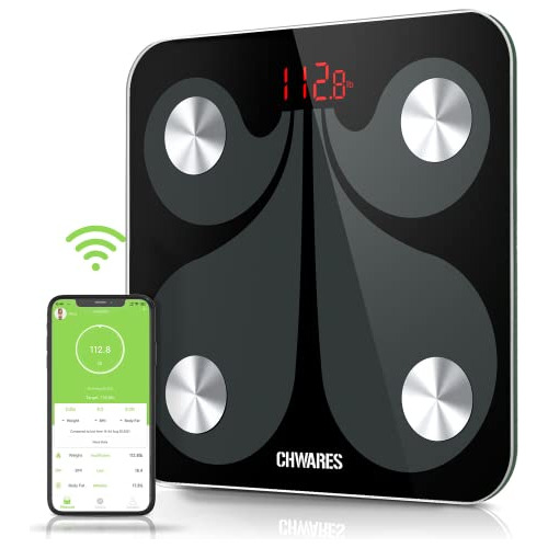 Body Fat Scale, Usb Rechargeable Digital Weight Bathroo...