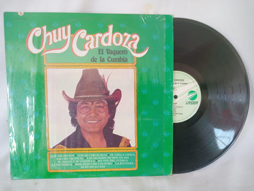 Disco Lp Chuy Cardoza El Vaquero De La Cumbia 1984 Laser (Usado)