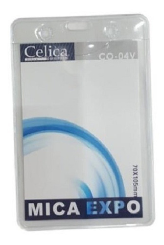 Mica Para Gafete Celica Vertical 70x105mm C/10 Piezas /v