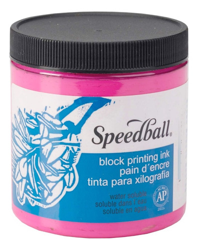 Tinta Para Xilografía 236ml Acrílica Speedball