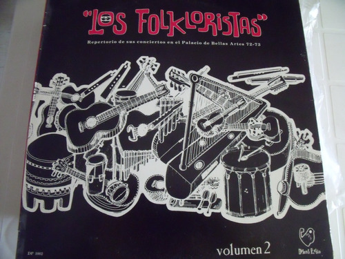 Lp Los Folkloristas Vol 2