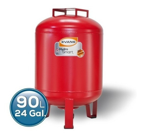 Tanque Hidroneumatico Vertical De Membrana 90 L Eqth-090ve