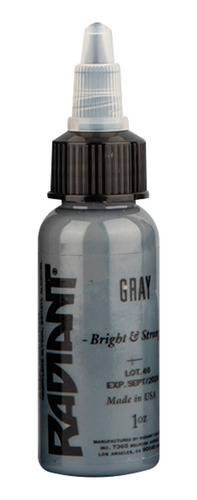 Tinta Profesional Para Tatuar Radiant Gray 1oz Tattoo 