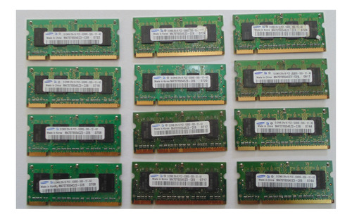 Memoria Ram Laptop 512mb Pc2-5300 M470t6554cz3-ce6 M.m