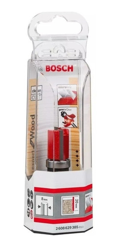 Fresa Enrasar Con Copiador Invertido Bosch 2608629395