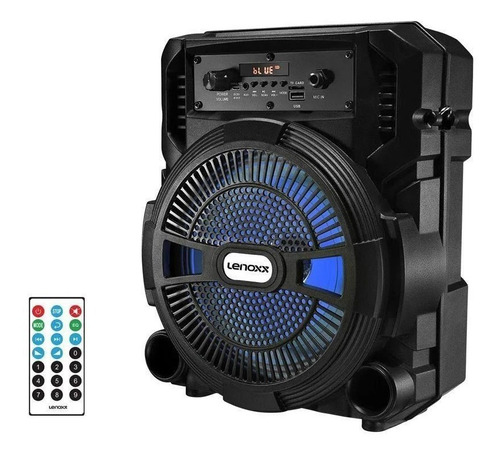 Caixa De Som Amplificada Bluetooth Ca80 120w Lenoxx