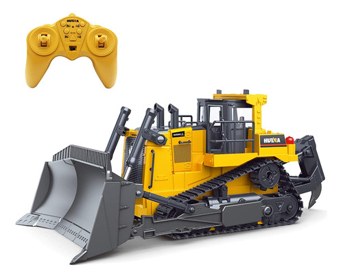 Fisca Control Remoto Bulldozer Rc 116 Vehículo De Cons...