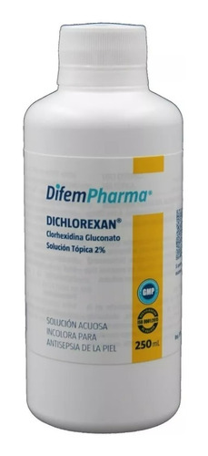 Dichlorexan Clorhexidina Topica Acuosa Al 2% Difem 250 Ml...